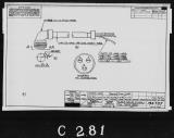 Manufacturer's drawing for Lockheed Corporation P-38 Lightning. Drawing number 196735