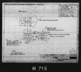 Manufacturer's drawing for North American Aviation B-25 Mitchell Bomber. Drawing number 98-61311