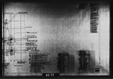 Manufacturer's drawing for North American Aviation B-25 Mitchell Bomber. Drawing number 98-61101