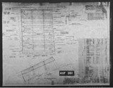 Manufacturer's drawing for Chance Vought F4U Corsair. Drawing number 40732