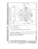 Manufacturer's drawing for Generic Parts - Aviation General Manuals. Drawing number AND10334