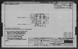 Manufacturer's drawing for North American Aviation B-25 Mitchell Bomber. Drawing number 98-54107