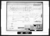 Manufacturer's drawing for Douglas Aircraft Company Douglas DC-6 . Drawing number 4103457