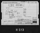 Manufacturer's drawing for North American Aviation B-25 Mitchell Bomber. Drawing number 98-62488