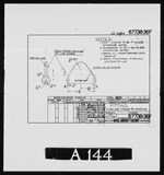 Manufacturer's drawing for Naval Aircraft Factory N3N Yellow Peril. Drawing number 67738-36f