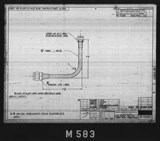 Manufacturer's drawing for North American Aviation B-25 Mitchell Bomber. Drawing number 98-53824