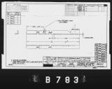 Manufacturer's drawing for Lockheed Corporation P-38 Lightning. Drawing number 198923
