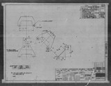Manufacturer's drawing for North American Aviation B-25 Mitchell Bomber. Drawing number 108-47155