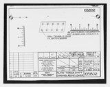 Manufacturer's drawing for Beechcraft AT-10 Wichita - Private. Drawing number 105802