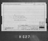 Manufacturer's drawing for North American Aviation B-25 Mitchell Bomber. Drawing number 98-735176
