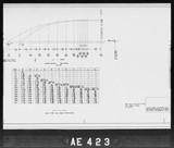 Manufacturer's drawing for Boeing Aircraft Corporation B-17 Flying Fortress. Drawing number 8-1070