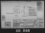 Manufacturer's drawing for Chance Vought F4U Corsair. Drawing number 34587