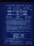 Manufacturer's drawing for Generic Parts - Aviation Standards. Drawing number an704