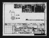 Manufacturer's drawing for Grumman Aerospace Corporation F6F Hellcat. Drawing number 35545