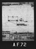 Manufacturer's drawing for North American Aviation B-25 Mitchell Bomber. Drawing number 98-61366