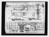 Manufacturer's drawing for Beechcraft AT-10 Wichita - Private. Drawing number 107243