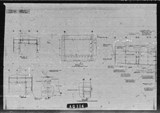 Manufacturer's drawing for North American Aviation B-25 Mitchell Bomber. Drawing number 98-32102