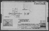 Manufacturer's drawing for North American Aviation B-25 Mitchell Bomber. Drawing number 98-531206