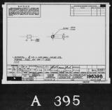 Manufacturer's drawing for Lockheed Corporation P-38 Lightning. Drawing number 196398