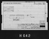 Manufacturer's drawing for North American Aviation B-25 Mitchell Bomber. Drawing number 98-73526
