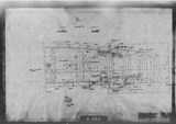 Manufacturer's drawing for North American Aviation B-25 Mitchell Bomber. Drawing number 108-123050