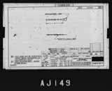 Manufacturer's drawing for North American Aviation B-25 Mitchell Bomber. Drawing number 108-51067