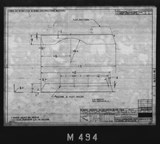 Manufacturer's drawing for North American Aviation B-25 Mitchell Bomber. Drawing number 98-531570