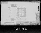 Manufacturer's drawing for Lockheed Corporation P-38 Lightning. Drawing number 192220