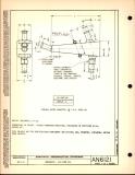Manufacturer's drawing for Generic Parts - Aviation Standards. Drawing number an6121