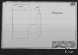 Manufacturer's drawing for Chance Vought F4U Corsair. Drawing number 10667