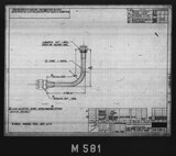 Manufacturer's drawing for North American Aviation B-25 Mitchell Bomber. Drawing number 98-53811