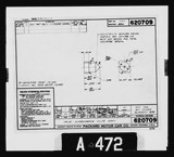 Manufacturer's drawing for Packard Packard Merlin V-1650. Drawing number 620709