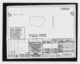 Manufacturer's drawing for Beechcraft AT-10 Wichita - Private. Drawing number 104024