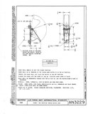 Manufacturer's drawing for Generic Parts - Aviation General Manuals. Drawing number AN3229