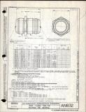 Manufacturer's drawing for Generic Parts - Aviation Standards. Drawing number an832