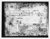 Manufacturer's drawing for Beechcraft AT-10 Wichita - Private. Drawing number 102719