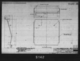 Manufacturer's drawing for North American Aviation B-25 Mitchell Bomber. Drawing number 98-53173