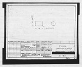 Manufacturer's drawing for Boeing Aircraft Corporation B-17 Flying Fortress. Drawing number 41-84