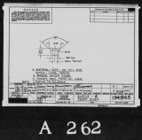 Manufacturer's drawing for Lockheed Corporation P-38 Lightning. Drawing number 194845