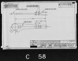 Manufacturer's drawing for Lockheed Corporation P-38 Lightning. Drawing number 193813