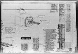 Manufacturer's drawing for North American Aviation B-25 Mitchell Bomber. Drawing number 98-62401