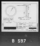 Manufacturer's drawing for Boeing Aircraft Corporation B-17 Flying Fortress. Drawing number 1-21951