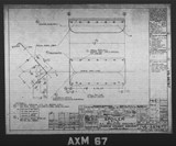 Manufacturer's drawing for Chance Vought F4U Corsair. Drawing number 38787