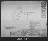 Manufacturer's drawing for Chance Vought F4U Corsair. Drawing number 38704