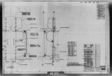 Manufacturer's drawing for North American Aviation B-25 Mitchell Bomber. Drawing number 98-735167