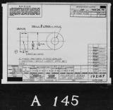 Manufacturer's drawing for Lockheed Aircraft Corporation P-38 Lightning Drawings & Manuals. Drawing number 192167