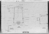 Manufacturer's drawing for North American Aviation B-25 Mitchell Bomber. Drawing number 108-631100