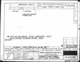 Manufacturer's drawing for North American Aviation P-51 Mustang. Drawing number 99-54860