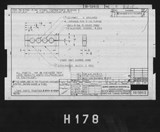 Manufacturer's drawing for North American Aviation B-25 Mitchell Bomber. Drawing number 98-58410