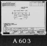 Manufacturer's drawing for Lockheed Corporation P-38 Lightning. Drawing number 199700